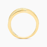 Ella Stein Make Connections Statement Ring in Yellow Gold