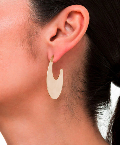Sheila Fajl Wavelet Hoop Earring