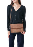 Haute Shore Beth in Saddle Studded Suede Handbag