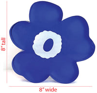 Margo Rebecca Acrylic Floral Block in Blue