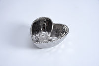 Pampa Bay Small Heart Bowl in Silver