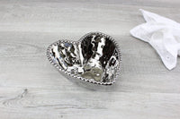 Pampa Bay Small Heart Bowl in Silver