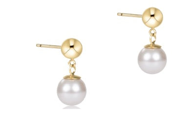 Enewton Classic 8mm Ball Drop Stud - Pearl