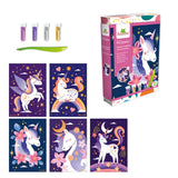 Speedy Monkey Artissimo Unicorn Glitter Boards Activity Set