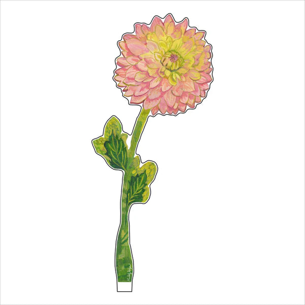 Kimberly Hodges Acrylic Flower - Cafe Au Lait Dahlia