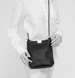 Daniella Lehavi Capri Crossbody in Wrinkled Silver