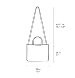 Daniella Lehavi Capri Satchel in Chocolate Suede