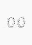 Electric Picks Champagne Hoop Earrings