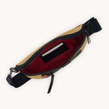 Hammitt Charles Medium in Noir Smooth Raffia