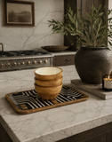 The Montauk 4pc. Serving Set - Tray and Three Small Bowls