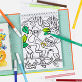 Tiger Tribe Colouring Set -Zoo