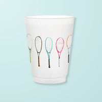 Taylor Paladino Set of 6 Reusable Tennis Cups