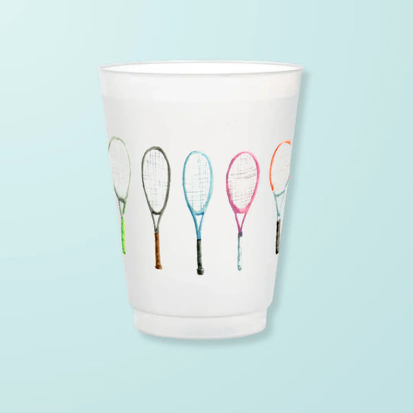 Taylor Paladino Set of 6 Reusable Tennis Cups