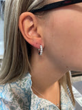 Iishii Designs 3mm CZ Huggie Hoop Earring