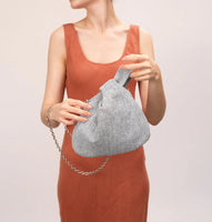 Daniella Lehavi Luna Handbag in Blue Straw