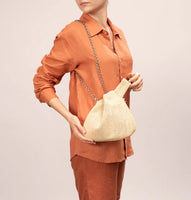 Daniella Lehavi Luna Handbag in Natural Straw