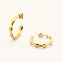 D. Louise Bamboo Hoop Earring