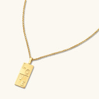 D. Louise LO/VE Pendant Necklace