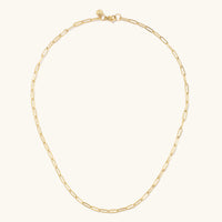 D. Louise Mini Paperclip Necklace