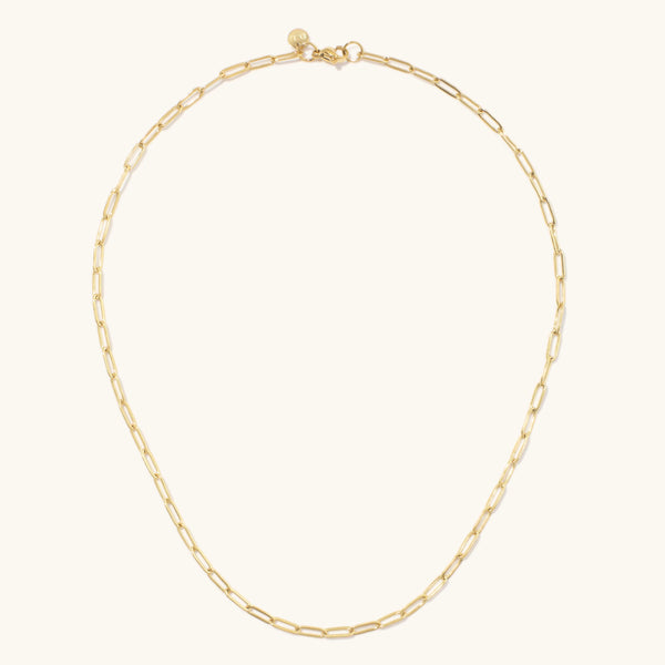 D. Louise Mini Paperclip Necklace