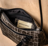 Daniella Lehavi Lorrie Clutch in Grey Mosaic