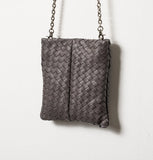 Daniella Lehavi Ariella Mini Bag in Woven Smoke Leather