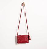 Daniella Lehavi Vega Clutch/Wristlet/Crossbody Bag in 3D Red