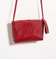 Daniella Lehavi Vega Clutch/Wristlet/Crossbody Bag in 3D Red