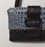 Daniella Lehavi Eva Clutch/Crossbody in Black Croco