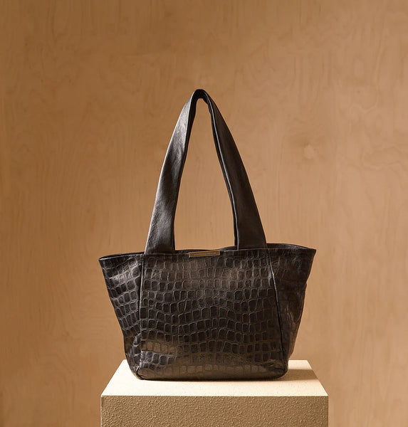 Daniella Lehavi Nadia Tote in Black Mosaic
