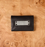 Daniella Lehavi Alicia Wallet in Pebble Black