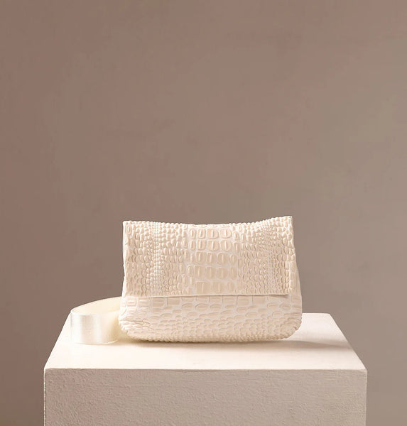 Daniella Lehavi Tokyo Clutch/Crossbody in Vanilla