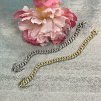 Iishii Designs 6.5" Pave Link Bracelet