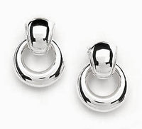 Simon Sebbag Smooth Circle Knocker Clip Earring