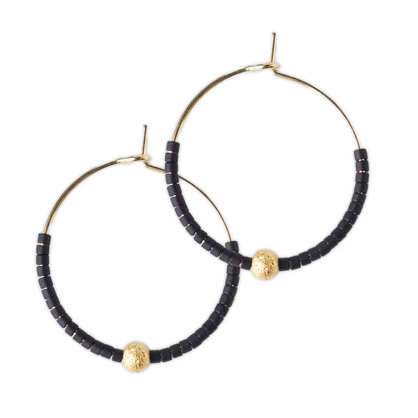 Lenny and Eva Sprinkle Earring in Black
