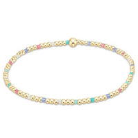 Enewton Egirl Hope Sincerity Pattern 2mm Bead Bracelet in Hot Mess SS25