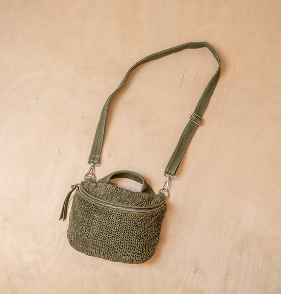 Daniella Lehavi Mia Crossbody Handbag in Riffle Green
