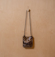 Daniella Lehavi Capri Crossbody in Wrinkled Metal