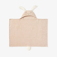 Elegant Baby Brown (taupe) Bunny Hooded Baby Bath Towel