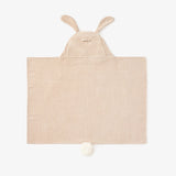 Elegant Baby Brown (taupe) Bunny Hooded Baby Bath Towel