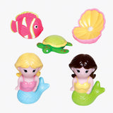 Elegant Baby Mermaid Party Squirtie Bath Toys