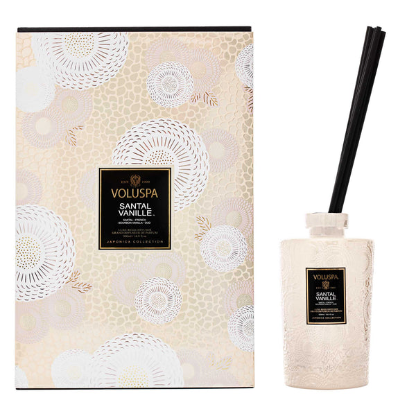 Voluspa Santal Vanille Luxe Reed Diffuser