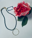 Lula 'n' Lee Lisa Faceted Hematite Beaded Necklace
