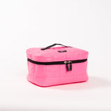 Scout All Aboard Train Case - Pop Pink Box Quilted