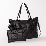 Scout Triple Advisor Travel Bag - Black Box Quilted