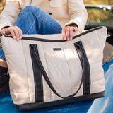 Scout Triple Advisor Travel Bag - Putty Box Quilted