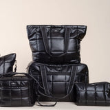 Scout Layover Tote Travel Bag - Black Box Quilted