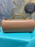 Cleo Faux Leather Serpent Handle Clutch Handbag