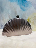 Fan Eventing Handbag in Faux Leather