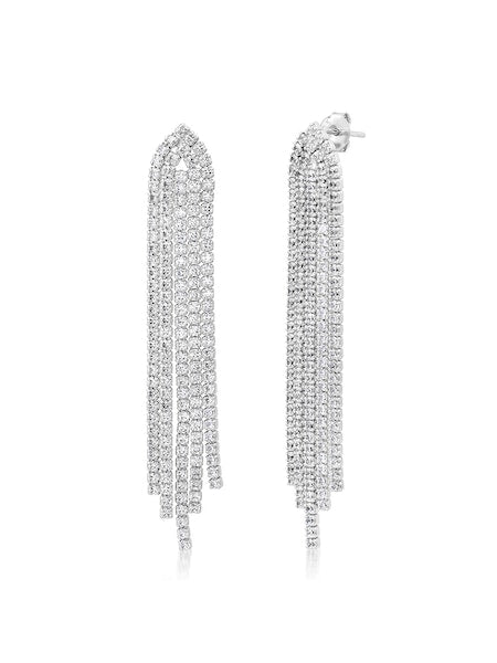 Tai Special Occasion 5-Line CZ Drop Earring